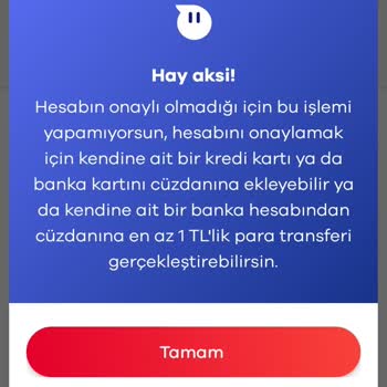 FastPay Hesaba Kartı Kaydettim Ama Hesap Onaylı Gözükmüyor