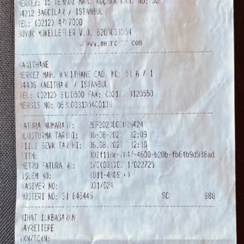 Metro Grossmarket Bozuk Mal Satışı