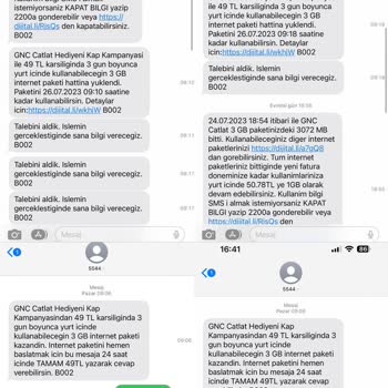 Turkcell Gnç Çatlattan Bir Paketi 4 Paket Olarak Faturama Yansıtmış