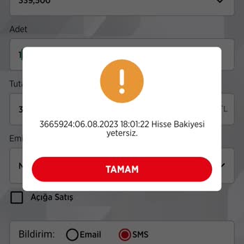 Ziraat Yatırım Hisse Hesabımdan Satış Yapamıyorum