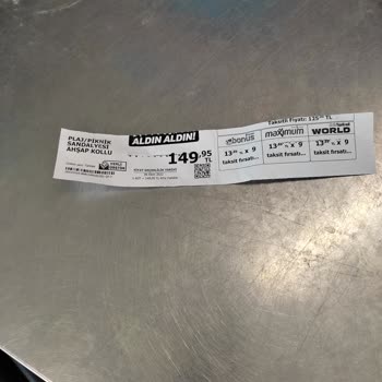 A101 Etiket Fiyatı Ve Kasa Fiyat Farkı