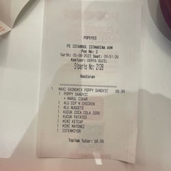 Popeyes'tan Beklenmedik Deneyim