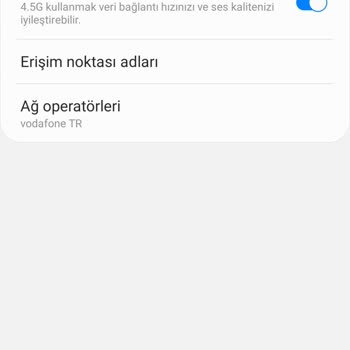 Vodafone Şebeke Ve İnternet Problemi