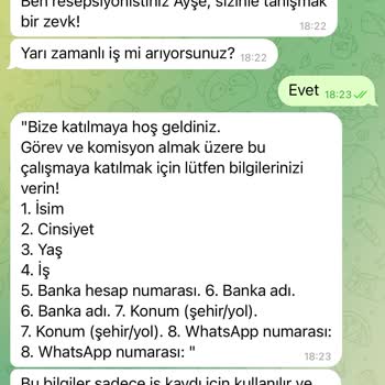 WhatsApp Bilinmeyen Numaradan Gelen Mesajlar