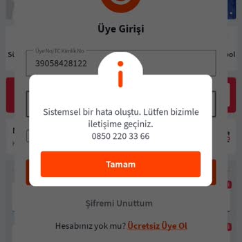 misli Sistem Hatası Diyor