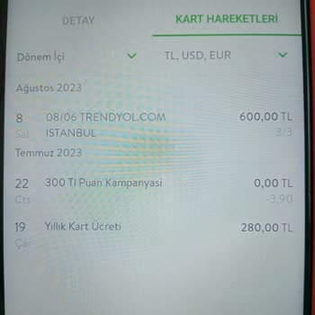TEB Yıllık Aidat Ücreti Talebi