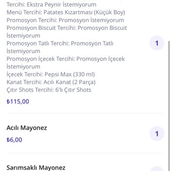 Getir ve KFC Paramı Alıkoydu
