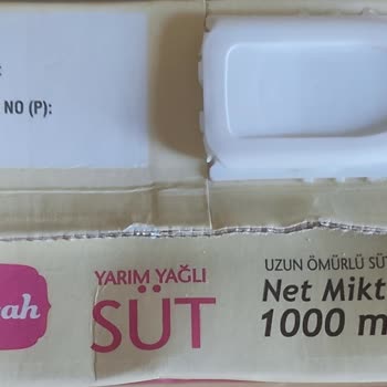 Birşah Süt Bozuk Son Tüketim. Tarihi Yazmıyor