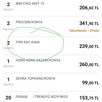 VakıfBank Yıllık Kart Aidat Ücreti