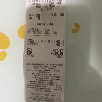 Dagi Etiket Fiyatından Fazla Tutar Çekilmesi