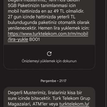 Türk Telekom Paketim Yenilenmiyor, Müşteri Hizmetlerine Ulaşamıyorum