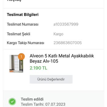 Koçtaş'tan Aldığım Ürün Kırık Gönderildi Ve 1 Aydır İade Edemiyorum.