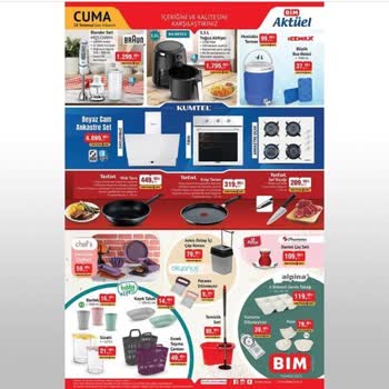 BİM Kumtel Airfry Katalog Hatası