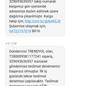 MNG Kargo Kargo Teslimi Yapılmaması, Eksik/yanlış Bilgilendirme
