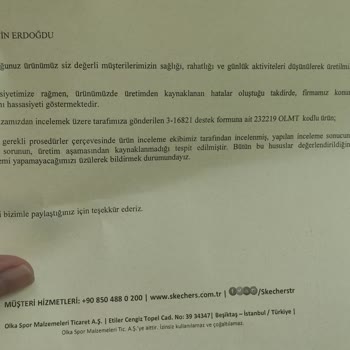 Skechers Marka Ayakkabının Kısa Sürede Deforme Olması