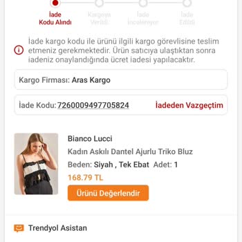 Aras Kargo Ürünlerimi Kaybettiler