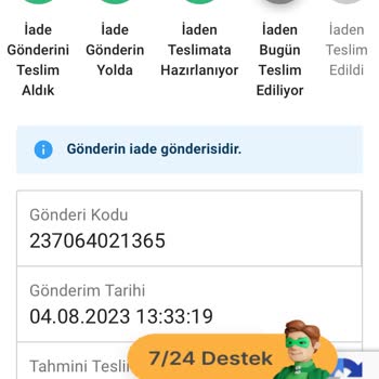 Watsons Kargom Bana Ulaşmadan İadeye Gitti!