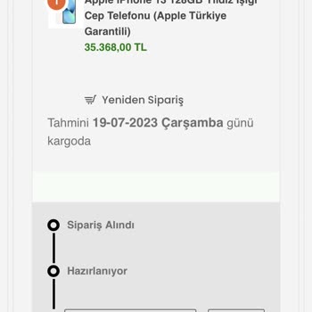 Wnt.com.tr Ürünüm Kargoya Verilmedi