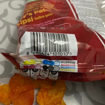 Lays Patates Yağlı Ve Yanık Ürün