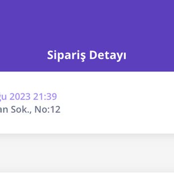 Getir Sipariş Teslimatı Hakkında