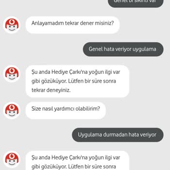 Vodafone Tarife Değişikliği Müşteri Temsilciliği Şikayeti