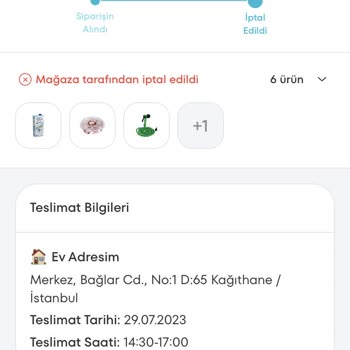 A101 Olmayan Ürünün Sürekli Olarak Sipariş Verilmesi