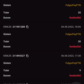 Betmavera Ftn Yatırım Açık, Çekim Kapalı Paramı Vermiyorlar