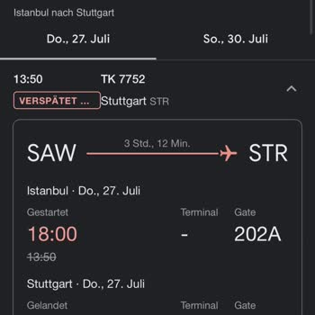THY Uçuşunda Rötar Ve Bildirim Sorunu!