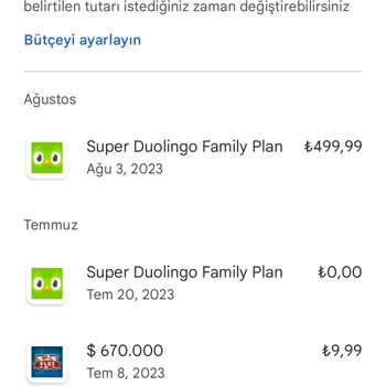 Duolingo Para İadesi Talep Ediyorum
