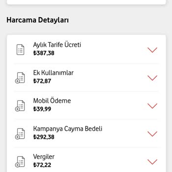 Vodafone Faturamın Güncel Tutar Saçmalığı