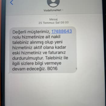 Vodafone.net Nakil Beceriksizliği