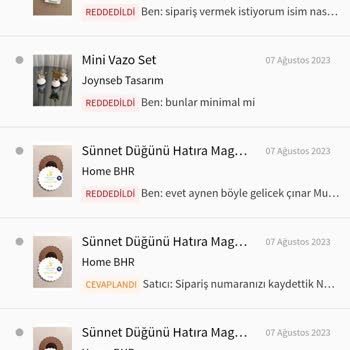 Trendyol Mesajlarım Reddedildi Diyor