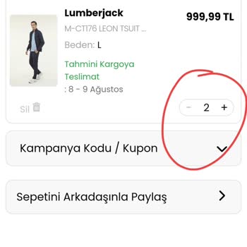 Lumberjack Kampanya Bir Alana Bir Bedava Fiyaskosu
