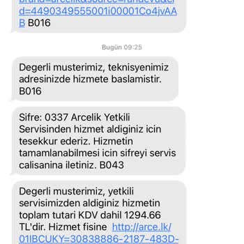 Arçelik Buzdolabı Gaz Kaçağı Denildi