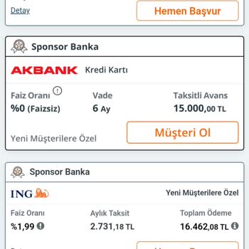 Akbank 15.000 TL % 0 Faizli Kredi Kampanyası Aldatması