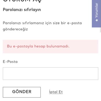 Justin Beauty Hesabıma Ulaşamıyorum. Hesap Bulunamadı Diyor.