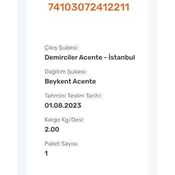 Sürat Kargo Ürün Elime Ulaşmıyor