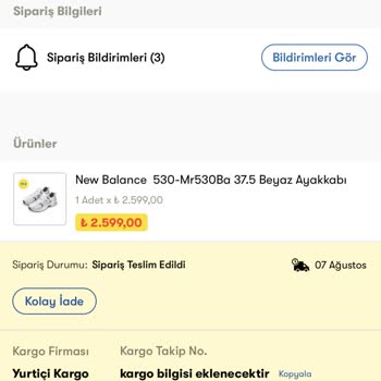 Cepte Şok Bana Çok Farklı Bir Ürün Gönderdi