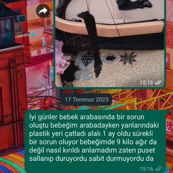 Joell Bebek Arabası Pişmanlıktır!