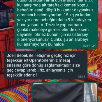Joell Bebek Arabası Pişmanlıktır!