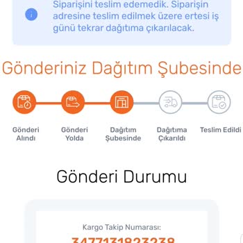 Aras Kargo Kargom Teslim Edilmedi