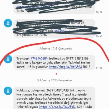 Aras Kargo Kargom Teslim Edilmedi