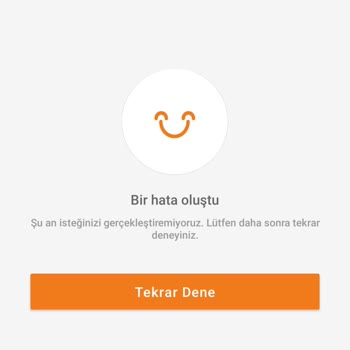 Trendyol Uygulaması Hata Veriyor İlgilenen Yok
