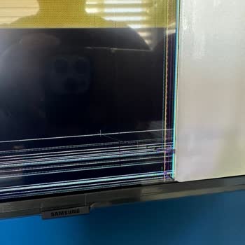 Samsung TV Çatlak Ekran Kurulumu