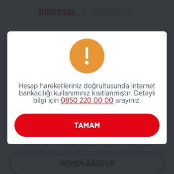 Ziraat Bankası İnternet Bankacılığı Kapatıldı
