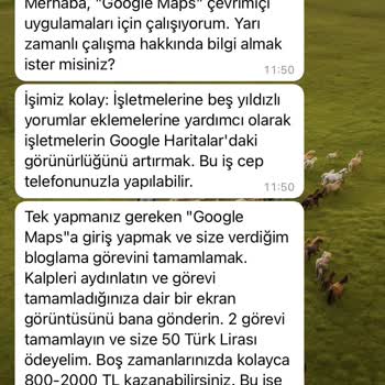 WhatsApp'tan +62 Başlayan Numaradan Gelen Mesaj
