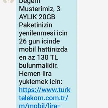 Türk Telekom Hasız Hukuksuz Habersizce İptal Edilen Tarifem
