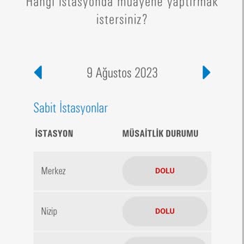 Tüvtürk Araç Muayene Randevu Tarihi Vermiyor. Tüvtürk Pişmanlığı.