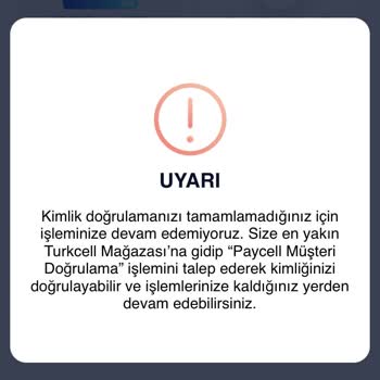 Paycell Hesap Onaylama Sorunu