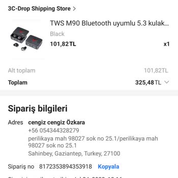 Aliexpress Şikayet Mağduriyet İnsan Hakları